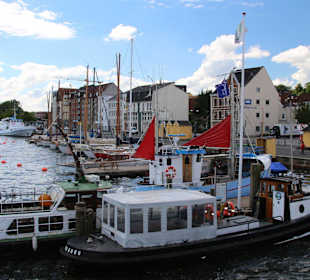 Schiffe im Flensburger Hafen