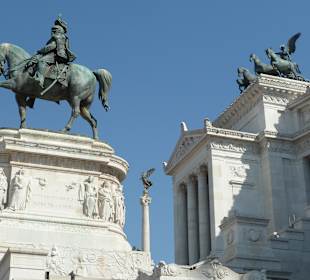 Monumento Nazionale mit Vittorio Emanuele II 