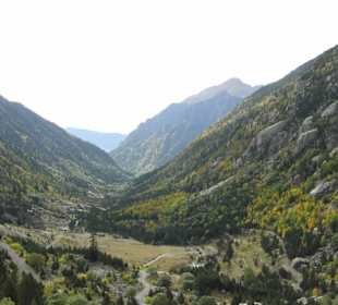 Montañas en el parque