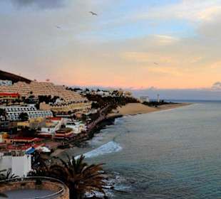 Uitzicht vanuit de Kerk in Morro Jable.