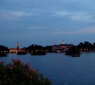 Epcot-Center vor dem Feuerwerk