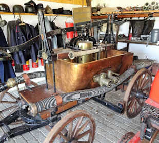 Im Spritzenhaus des Dörpmuseum Münkeboe