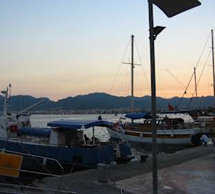 Blaue Reise-Marmaris Hafen