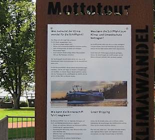 Infotafel zur Schifffahrt