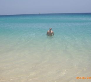 Türkisblaues Wasser mit mir 