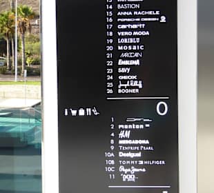 Hinweistafel am Lift