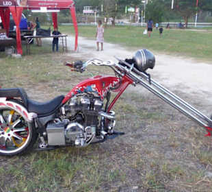 Eine umgebaute Langgabel