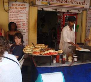 Veggie food at the Camel Fair