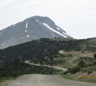 Die "Strasse" zur Berghütte