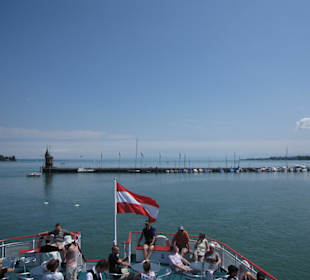 Überfahrt von Konstanz nach Meersburg
