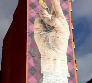 Fassadenkunst in Puerto