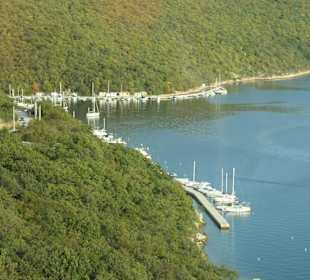 Blick von der Krk-Brücke