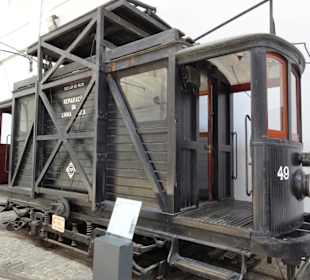 Technische Fahrzeuge im Straßenbahnmuseum