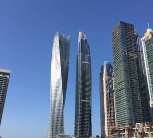 Skyline in der Marina