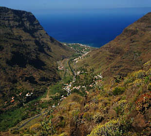 Blick ins Tal Valle del Rey