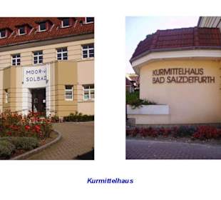 Das Kurmittelhaus mit den Moorbädern