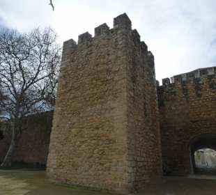 Imposante Stadtmauer