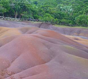 Siebenfarbiege Erde Chamarel