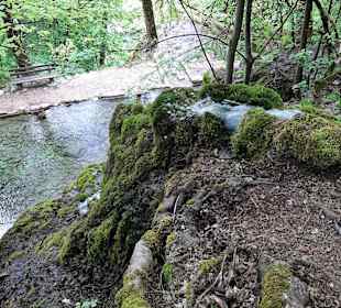 Wandertour Eppenzill - Ruine Hohenurach - Uracher Wasserfall