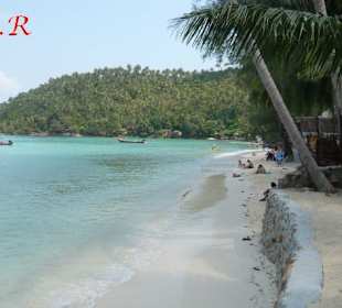 Ruhiger Strand am Morgen