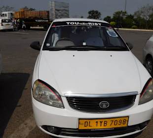 Unser Auto für die Rundreise, ein Tata