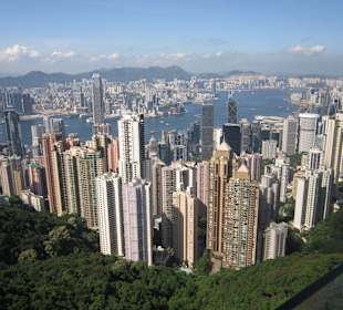 Hongkong - punkt widokowy Victoria Peak 