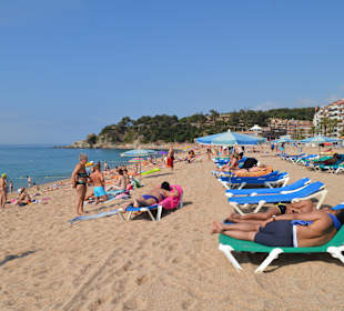 Strand von Lloret de Mar