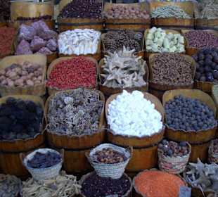 Gewürzmarkt in Assuan