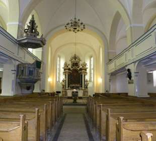 Blick in die Kirche