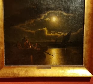 Mondscheinnacht an der Ostsee