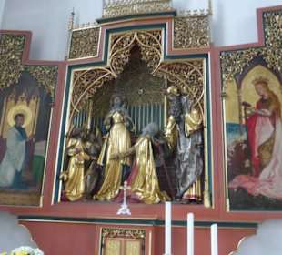 In der Kirche Mariä Heimsuchung in Meersburg