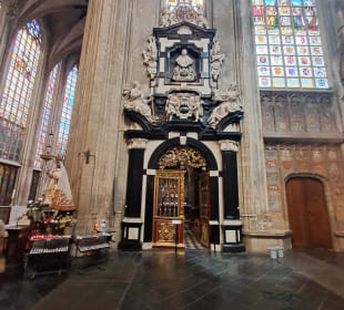  Notre Dame de Sablon in Brüssel, Belgien 