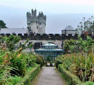Blick auf die Orangerie Glenveagh Castle