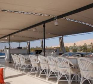 Luxor-Assuan auf Dahabeya: Oberdeck