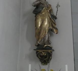 In der Kirche Mariä Krönung in Stuppach