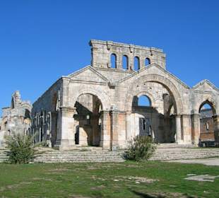 Ruine der Basilika Qalaat Samaan