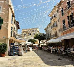Altstadt von Alcudia - viele Restaurants