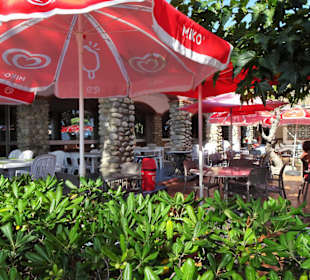 Terrassenflair im Restaurant L'Oasis