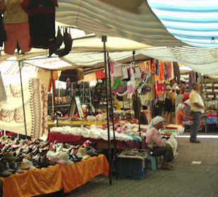 Großer Bazaar in Side.