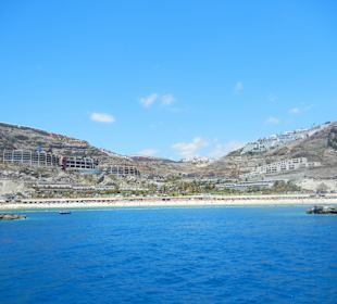 Amadores vom Boot aus