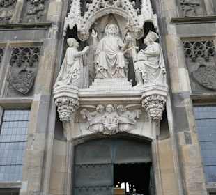 Das Rathaus von Aachen