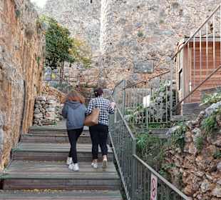 Alanya , Burg , Seilbahn , Strand