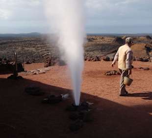 Heiße Fontäne