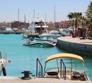 Der neue Hafen von Hurghada