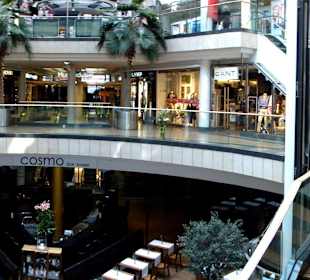 Panorama-Ansicht der Galerie