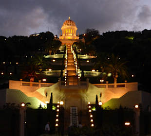 Abend: Blick von German Colony