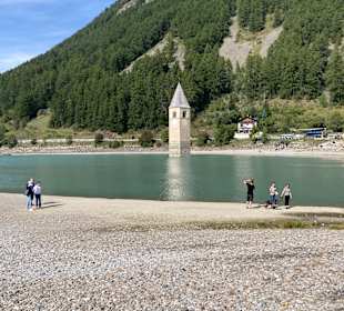 Kirchturm im Reschensee