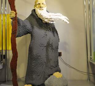 Duch Gór z klocków Lego-Wystawa Klocki Karpacz