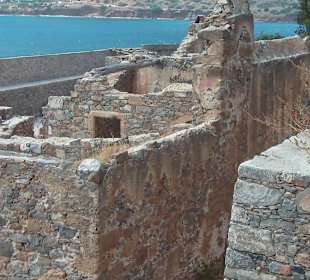 Lebrainsel Spinalonga bei Kreta