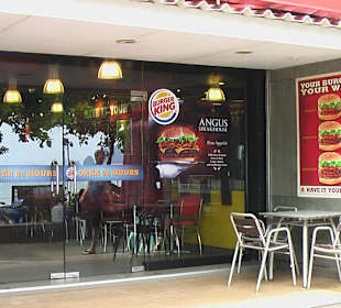 Burger King " Sitzplätze " 